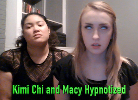Kimi Chi and Macy Hypnotized