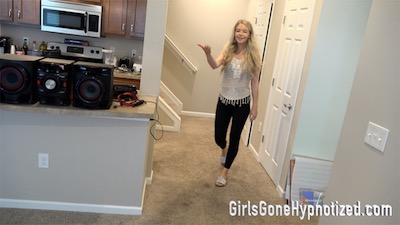 Carmen Hypnotized and Barefoot