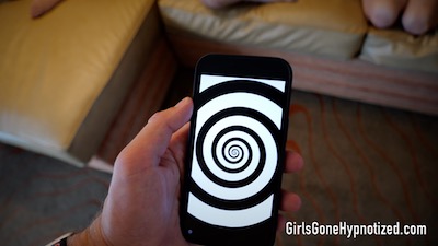 Kody, Josie, and Valerie Mesmerized by the
                      Spiral