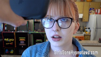 Nicole and Kami Hypnotized to Strip