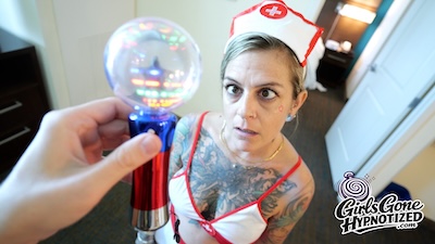 Nurse Summer Gets Hypnotized for Pleasure