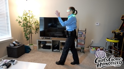 Officer Adams Reporting for Duty