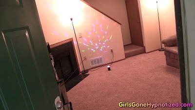 Rachel Mesmerized by the Lights 2