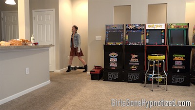 Hypnotized by a device