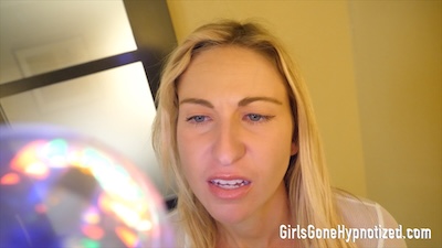 Valerie Hypnotized to Give Footjobs